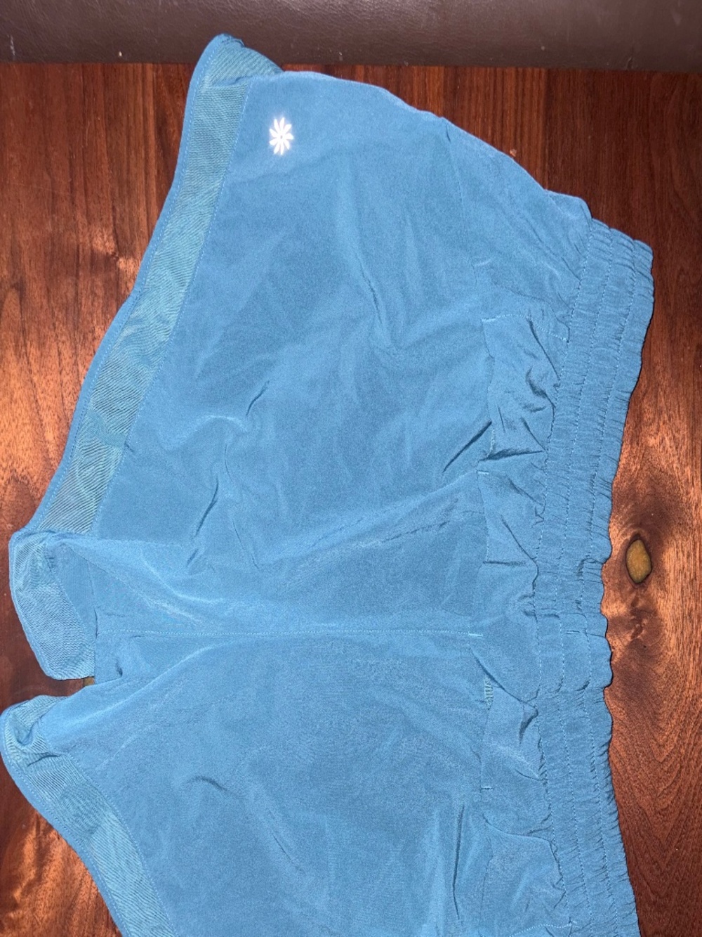 Athleta Mesh Racer Run Mid Rise 4" Short